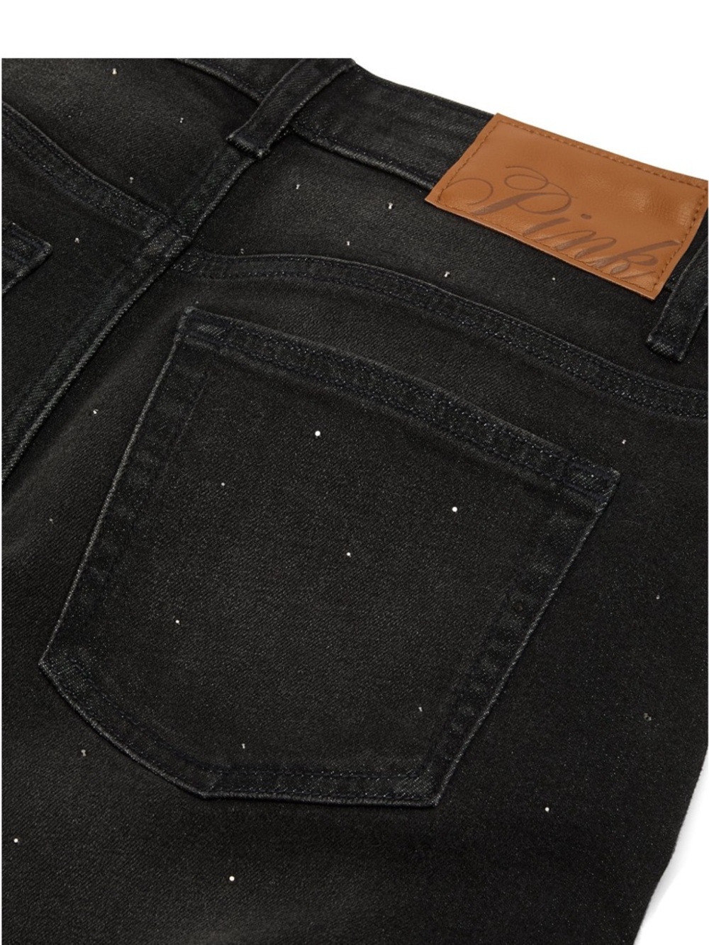 Victoria's Secret Women’s Boyfriend Wide Leg Jeans in Black - Picture 4 of 9